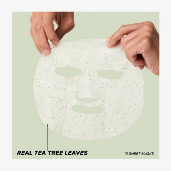 New! I DEW CARE Soothing Tea Tree Sheet 10 Masks - Picture 7 of 7